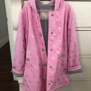 Girls Hatley Raincoat (Size 8)